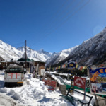 chitkul the last village on indo tibet border in winters