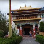 Buddhist monastery in manali