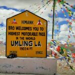 worlds highest motorable pass in ladakh umlingla pass