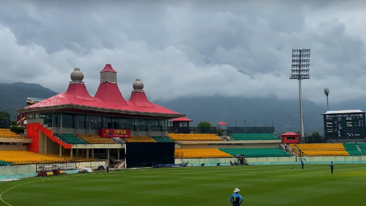 one of highest altitude cricket stadium in dharamshala