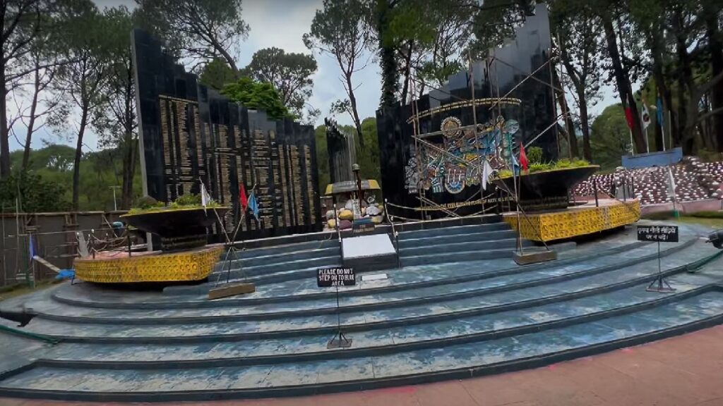 war memorial dedicated to army personnel who lost their life in line of duty while serving the country in dharamshala The Winter Capital of Himachal
