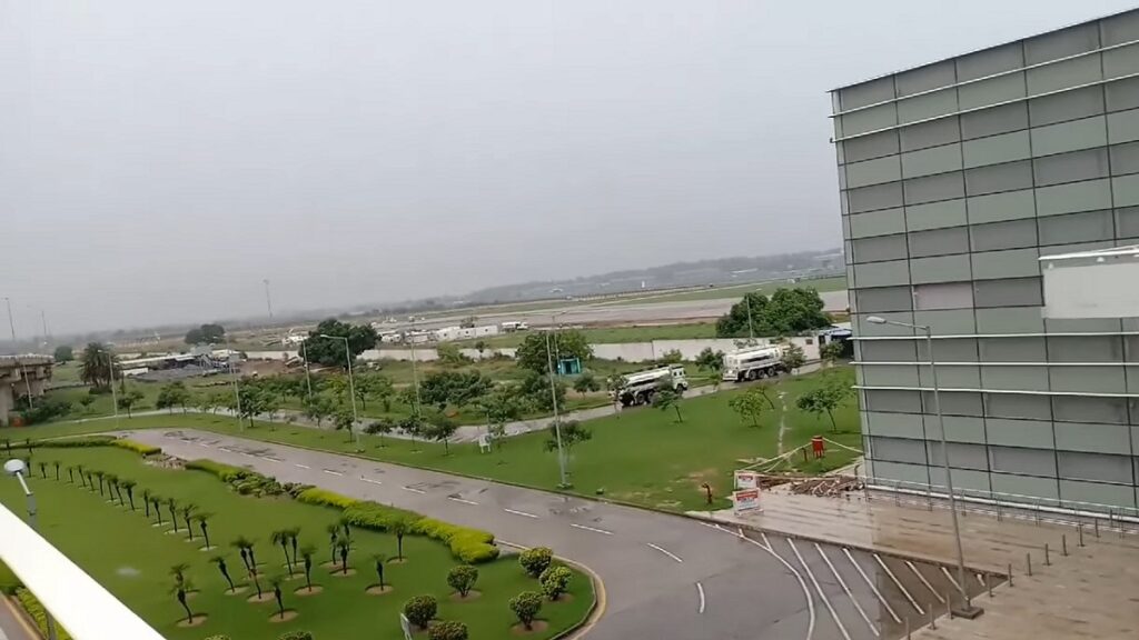 view of chandigarh international airport