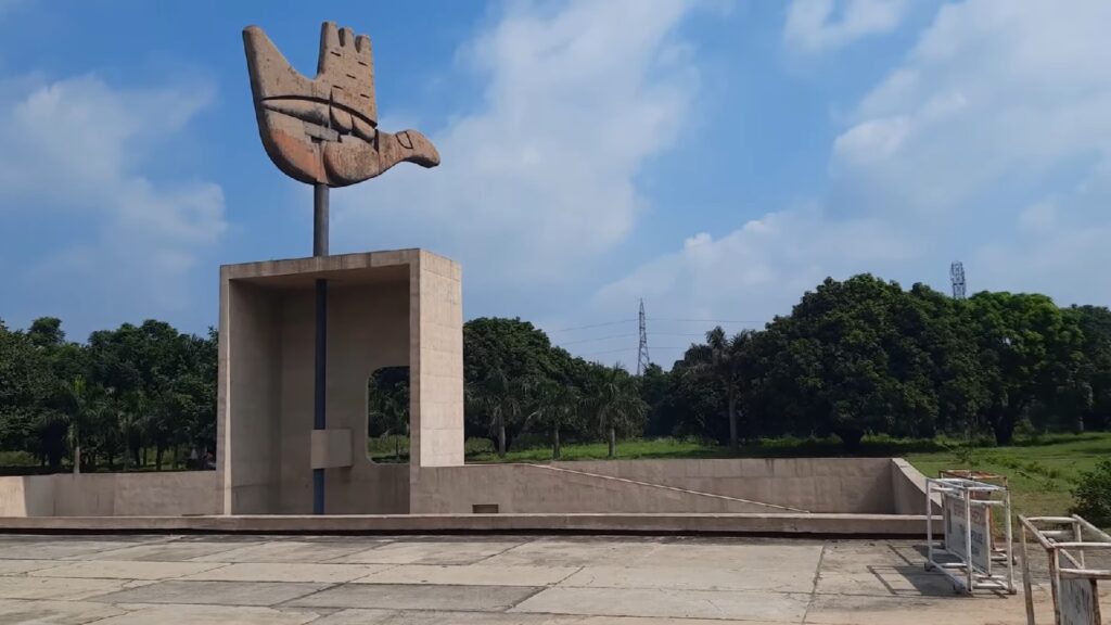open hand simble in capital complex of chandigarh the city beautiful cover image for article