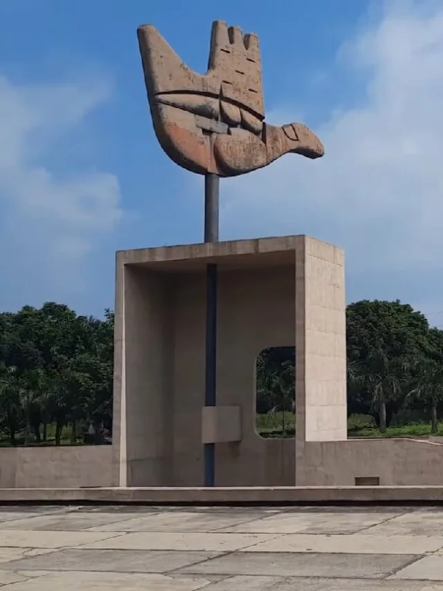 open hand simble in capital complex of chandigarh the city beautiful cover image for article