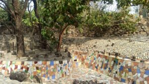 chandigarh rock garden sculptures created by waste and scrap