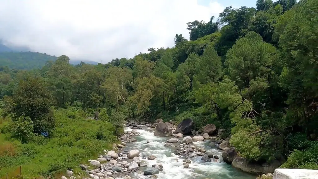 river in palampur city how to reach