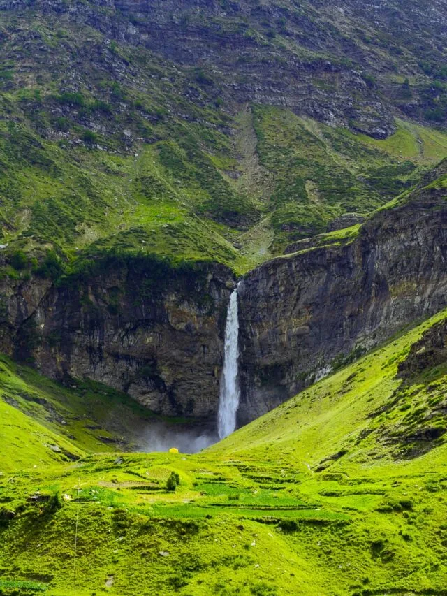 waterfall, nature, travel-lahaul spiti