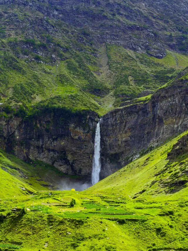 waterfall, nature, travel-lahaul spiti