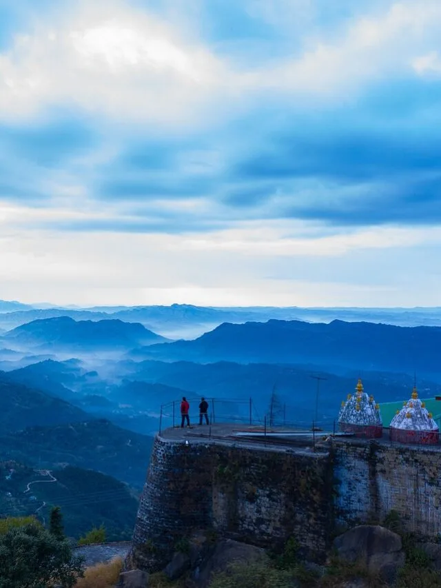 drone view, temple, india-Solan web story cover image