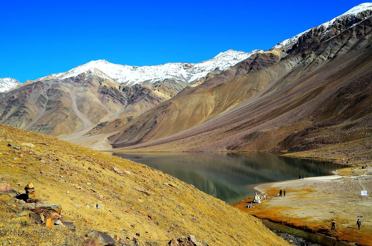 himalayas, lake, mountains-spiti valley in summers webstory cover image