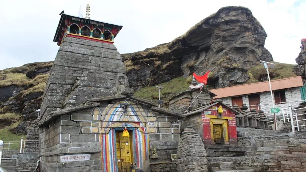 Hindu Temple, Mountains, Tourist State Of Uttarakhand