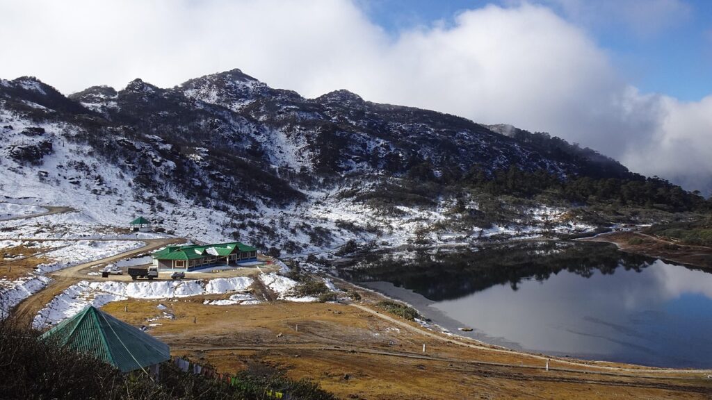 penga teng tso, lake, mountain, himalayas, snow, clouds, scenic, nature, high altitude, tawang, arunachal, india, tawang, tawang, tawang, tawang, tawang, arunachal