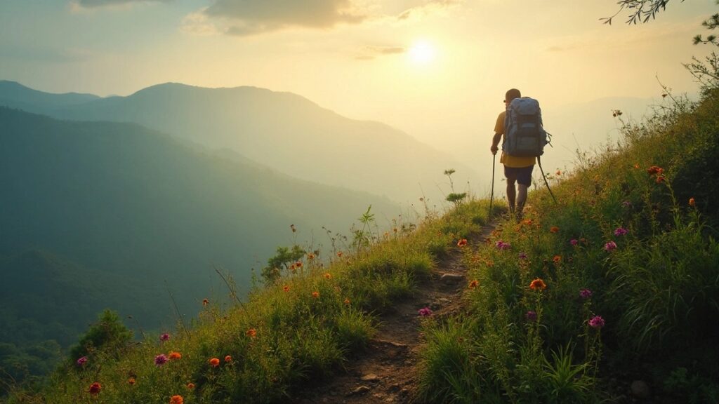 best treks in india top 10 treks in india, men walking on a mountain